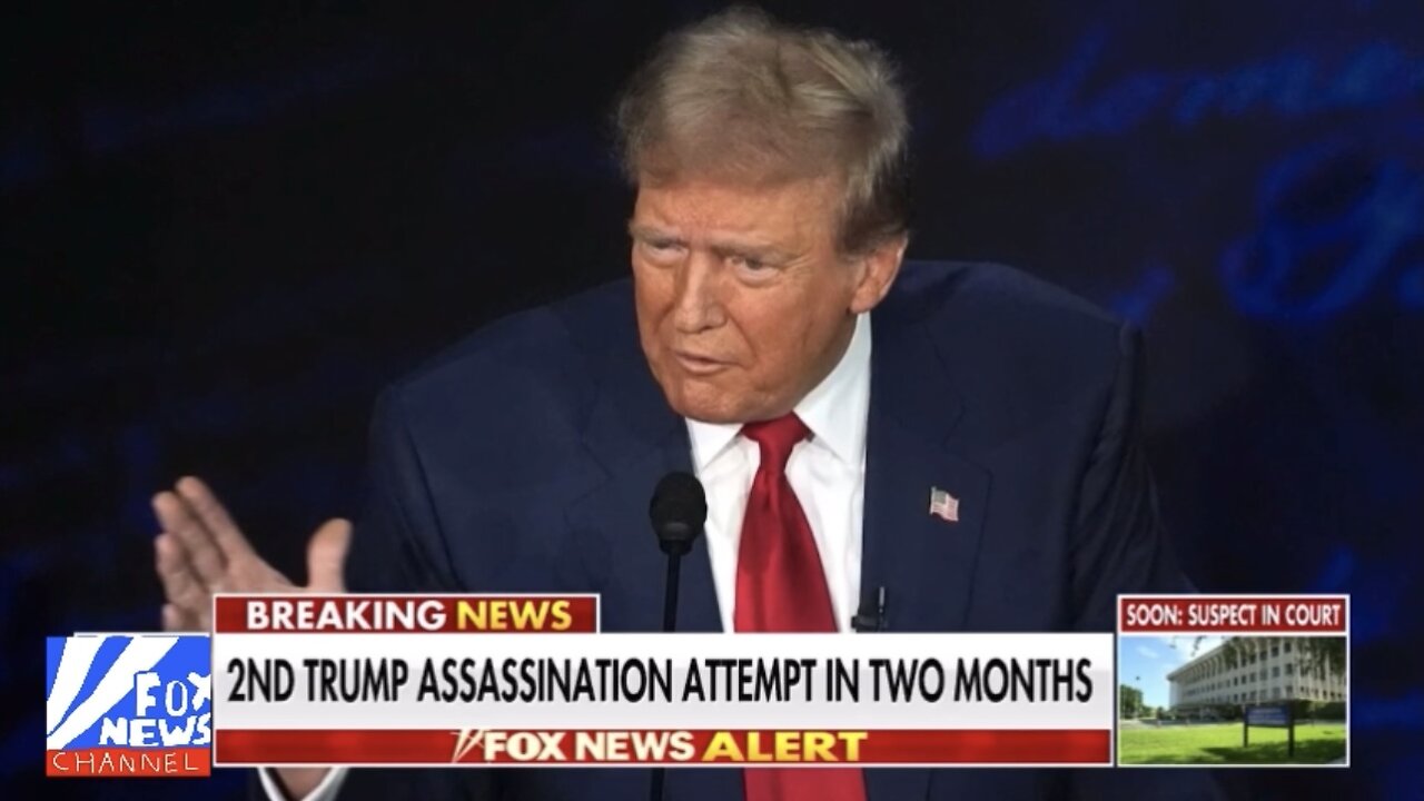 Trump blames Biden, Harris rhetoric for 2nd Assassination Attempt (September 16, 2024)