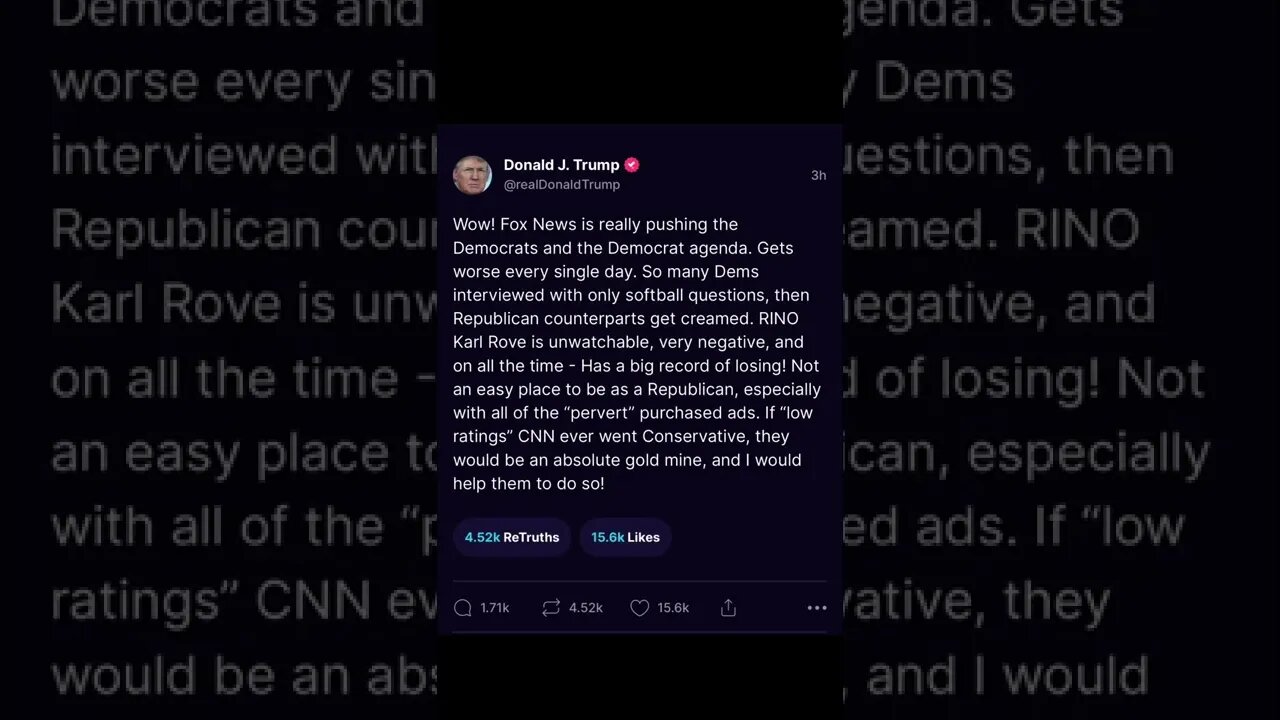 Trumpth 09/04/2022 Fox News is really pushing the Democrats and Democrat agenda
