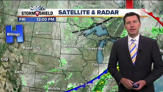 Michael Fish's NBC26 Afternoon Weather Update