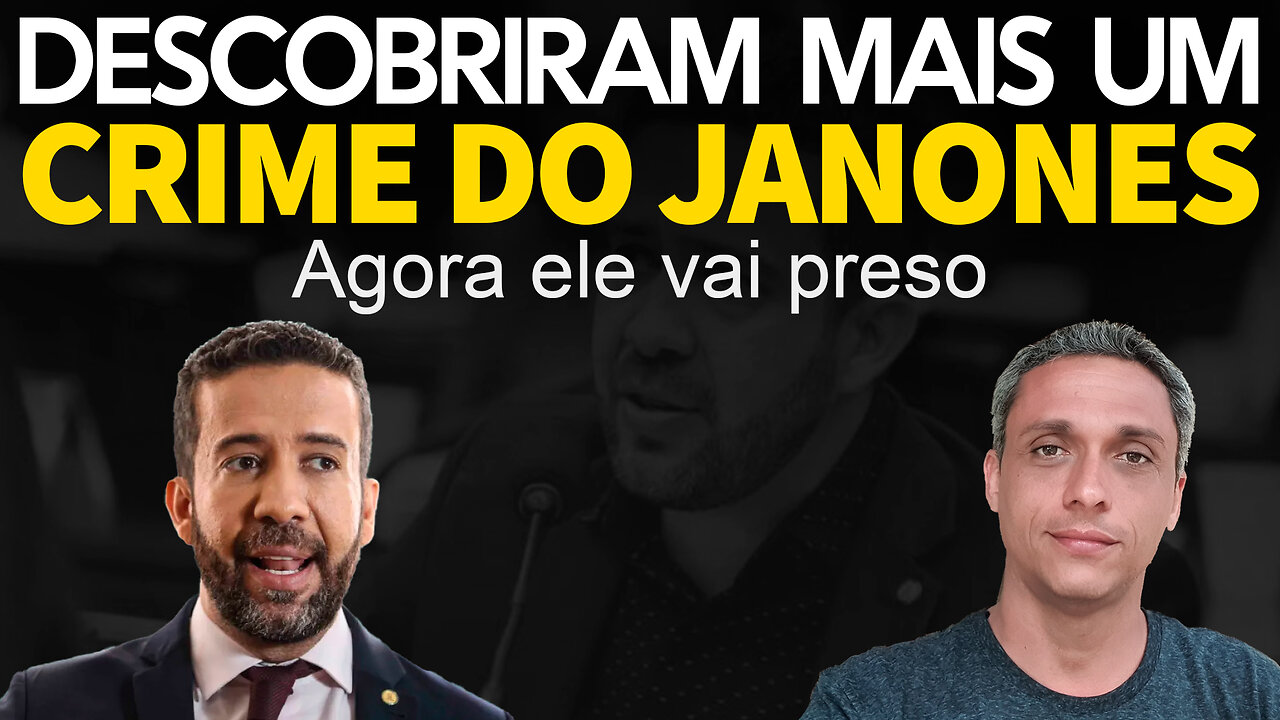 Agora vai preso mesmo! - Descobriram mais um crime do Janones