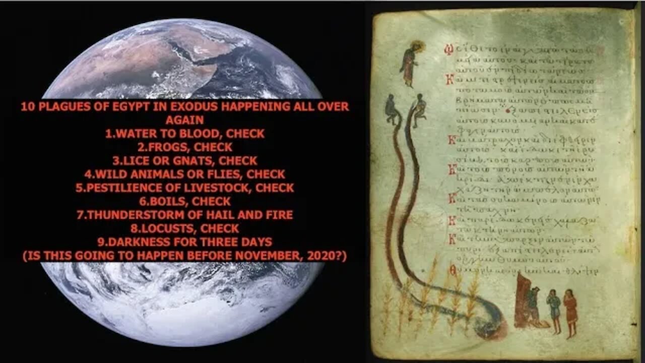 Blackout, 3 Days of Darkness, Exodus & The Plagues of Egypt Happening All Over Again, Look