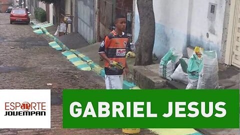 Humildade! Olha só o que Gabriel Jesus fez na Copa de 2014!