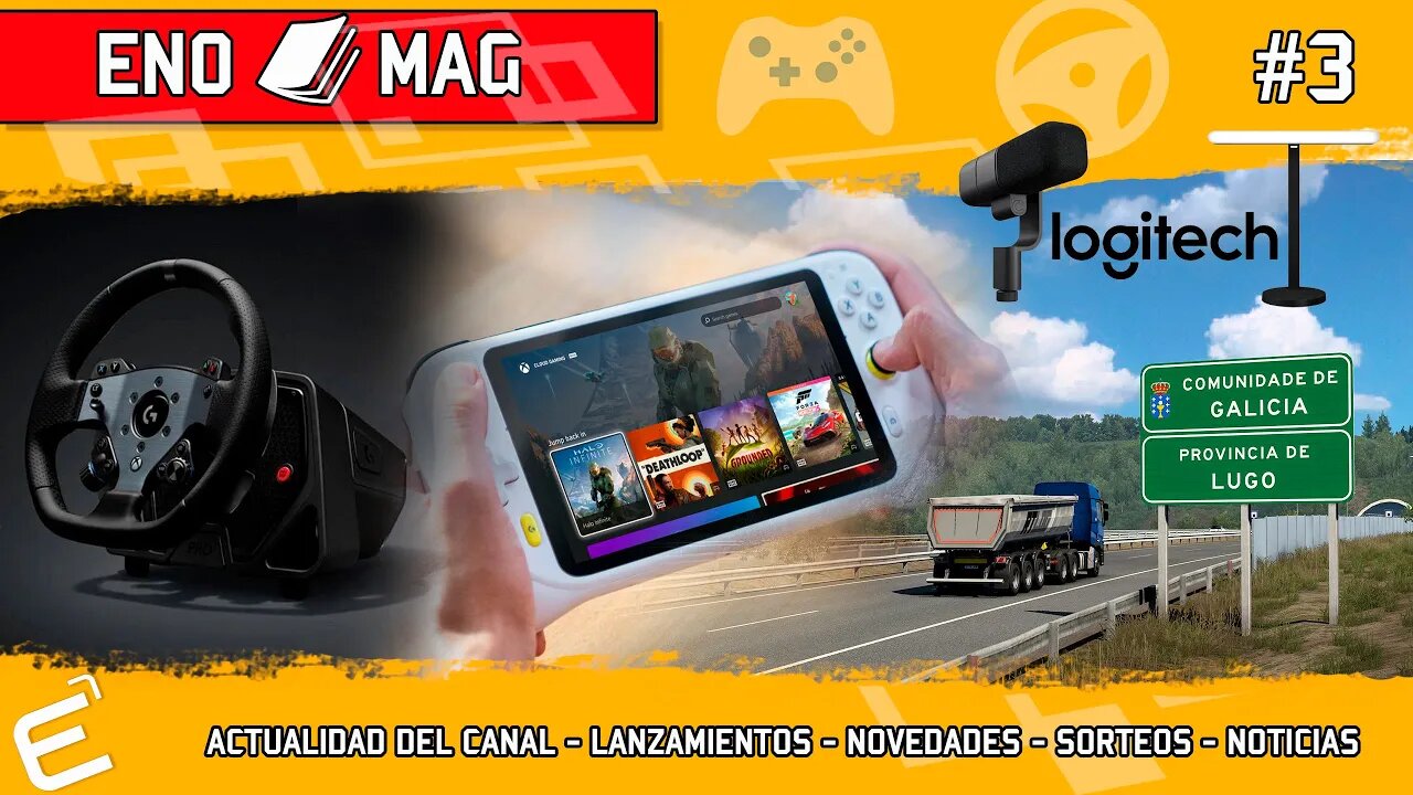 ENO-MAG | LOGITECH G PRO RACING WHEEL, RTX 4090, NUEVA CONSOLA y MÁS | ACTUALIDAD