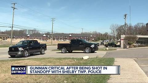 Man shot by Shelby Township police after reportedly threatening to shoot officers