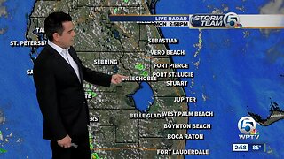Monday mid-afternoon forecast