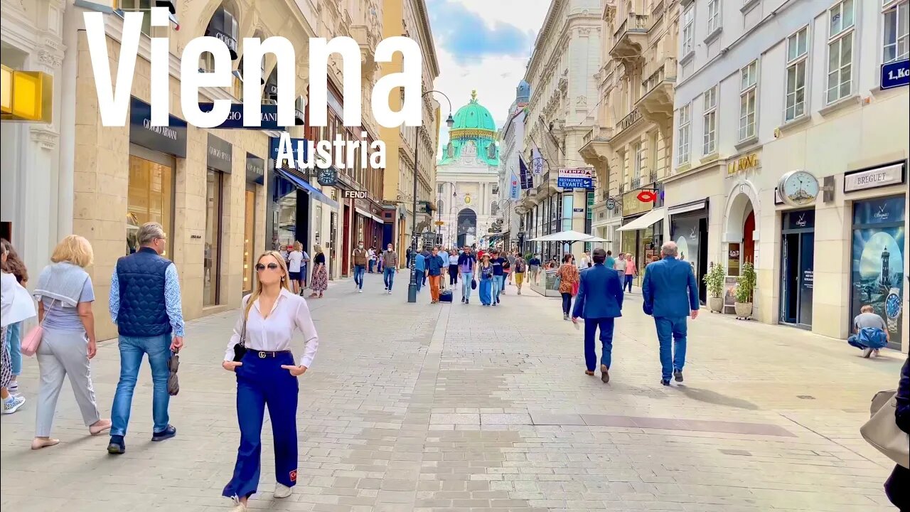 Vienna, Austria City Center (2021) 4K-HDR Walking Tour