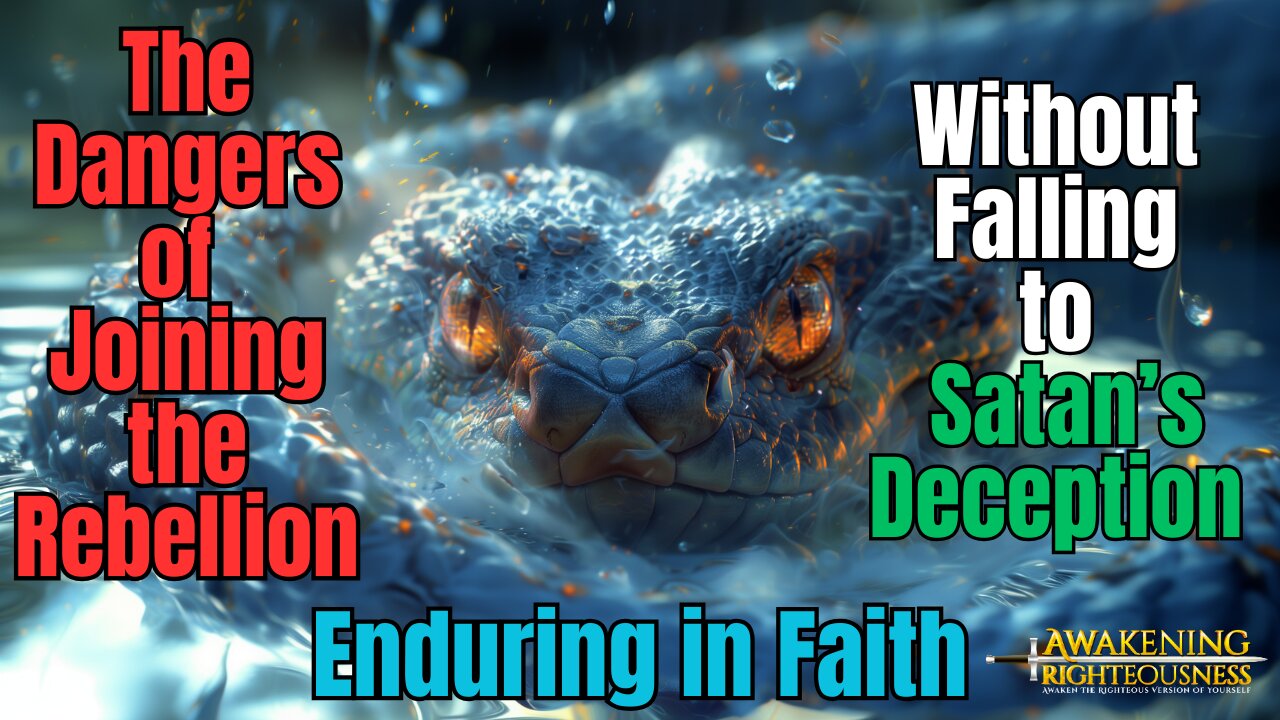 The Dangers of Joining the Rebellion: Enduring in Faith Without Compromising to Satan’s Deception