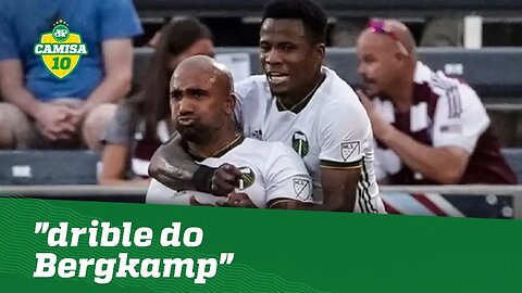 PUSKÁS? Sueco dá "drible do Bergkamp" e faz golaço na MLS!