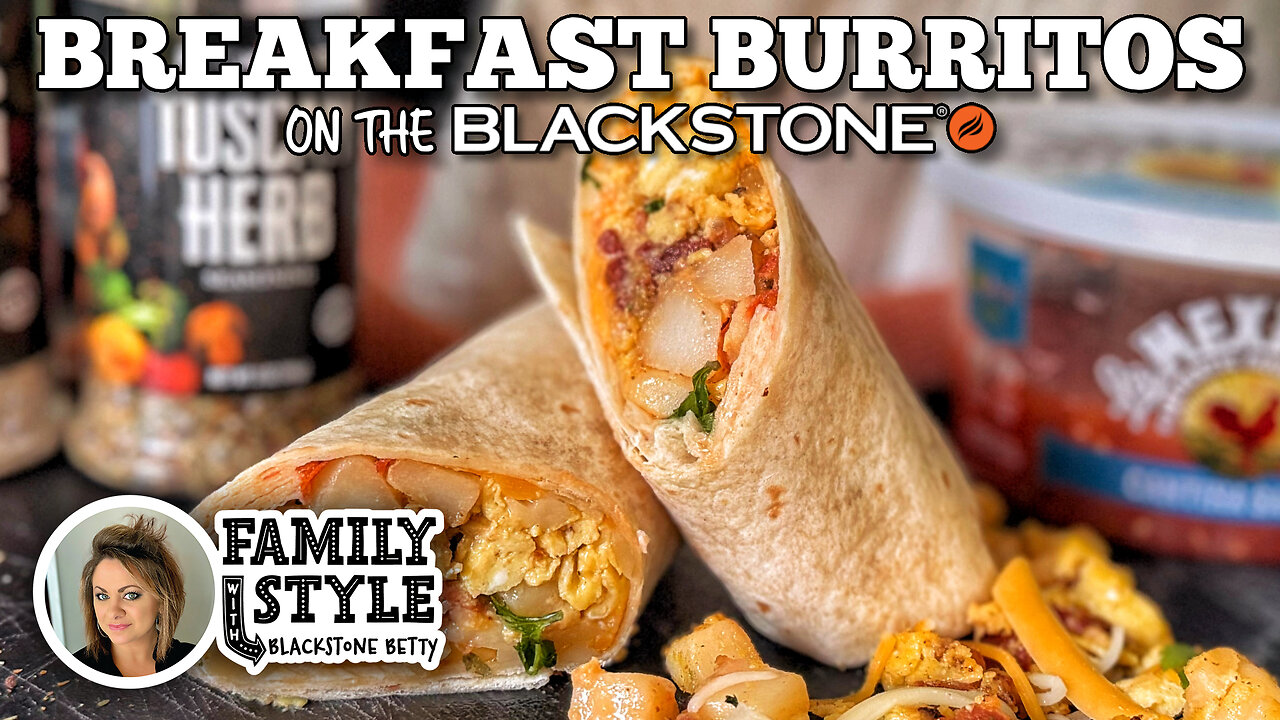 Blackstone Betty's Breakfast Burritos | Blackstone Griddles