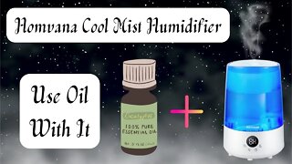 Unboxing: Homvana Cool Mist Humidifier for Bedroom Quiet, 3L Ultrasonic Vaporizer