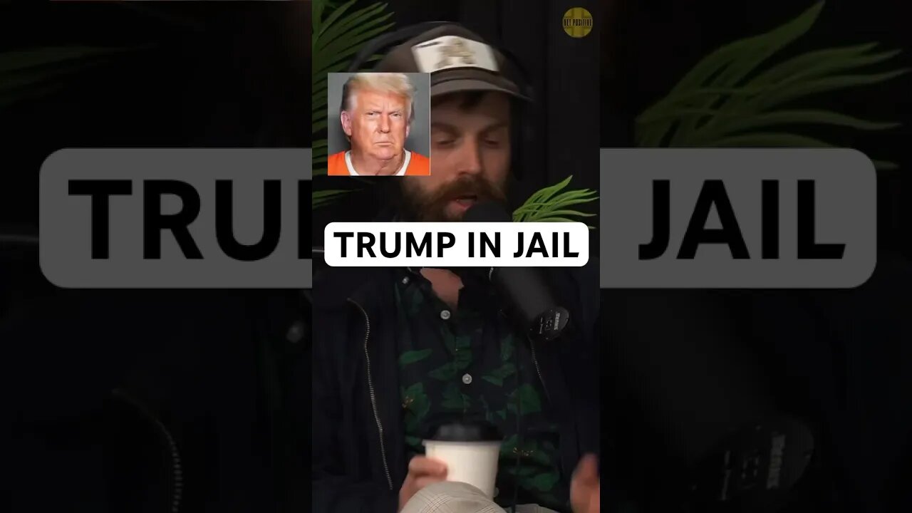 Trump goes to jail #podcast #comedy #impression