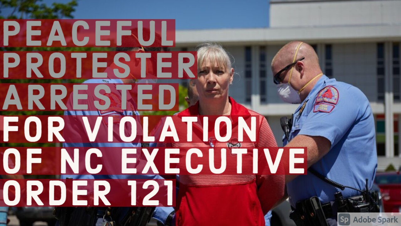 Day 1 Hearing for Violating NC Governor's Executive Order in Wake County - June 3, 2021