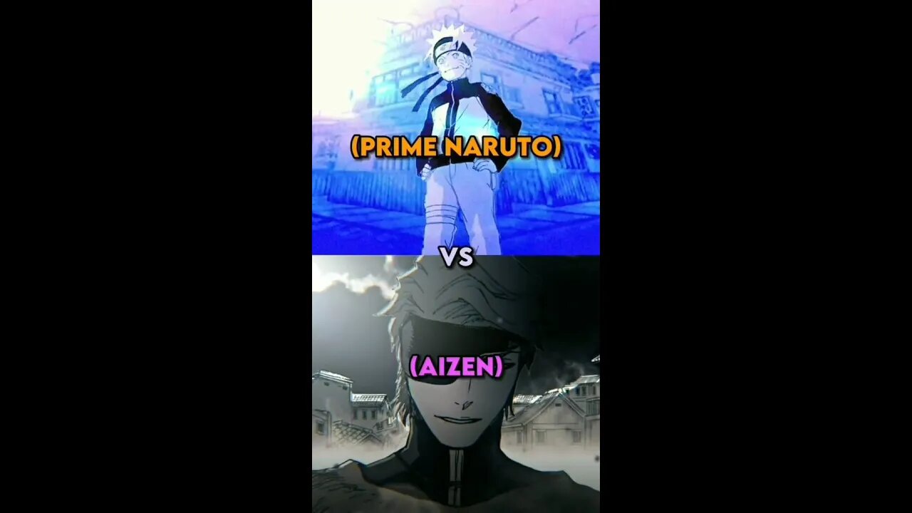 Naruto vs Aizen who you think would win ? #anime#shorts#bankai #rasengan#bleach#narutoshippuden#fyp