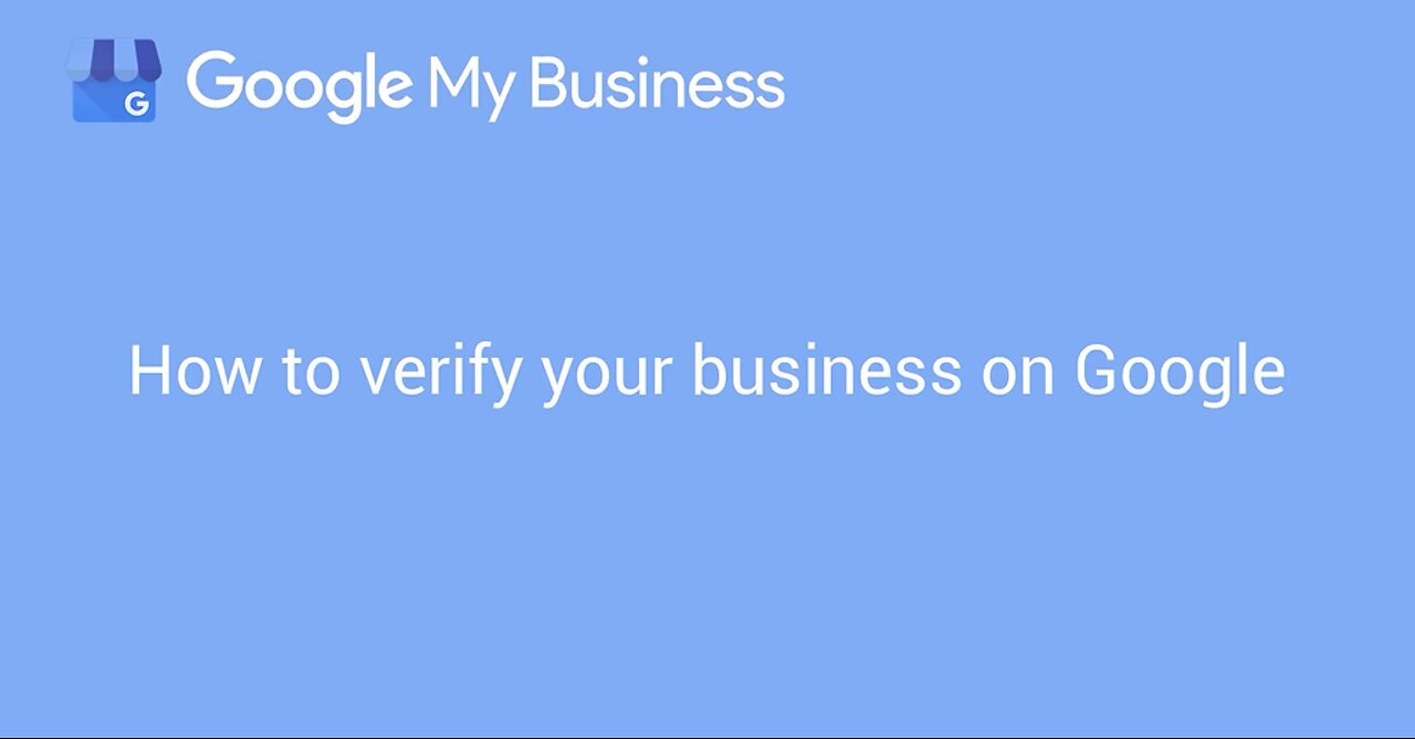 How to verify your business on Google