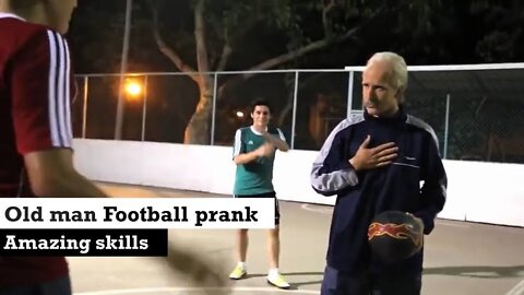 OLD MAN'S INSANE FOOTBALL SKILLS!!(Prank)