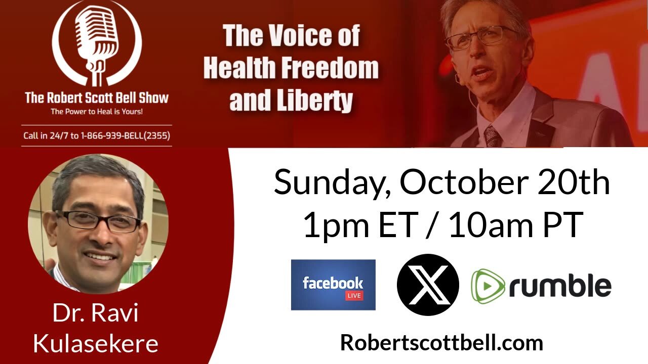 A Sunday Conversation with Dr. Ravi Kulasekere – Gardening, Northern Lights, and Health Freedom - The RSB Show 10-20-24