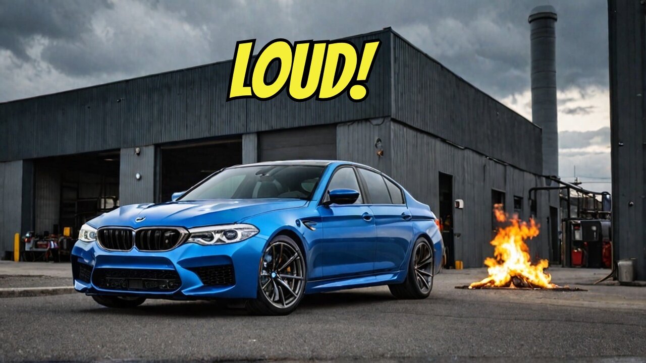 Insane BMW M5 with Valvetronic Exhaust!