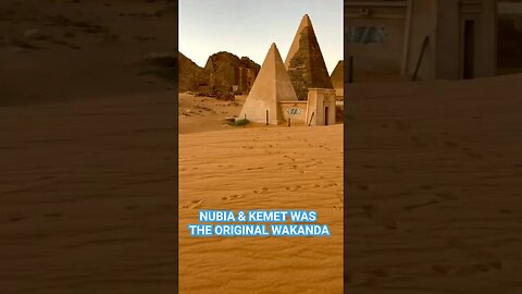NUBIA & KEMET WAS THE ORIGINAL WAKANDA #archaeology #ancientegypt #nubian #pyramid #sphinx #africa