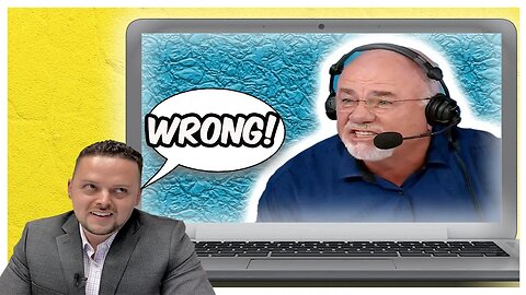 An Expert Reaction to Dave Ramsey Advise pt 1