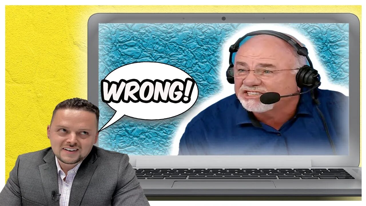An Expert Reaction to Dave Ramsey Advise pt 1