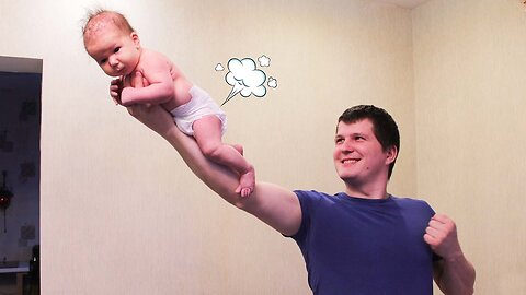 Funniest Baby and Daddy Duo Caught On Camera - Cute Baby Videos