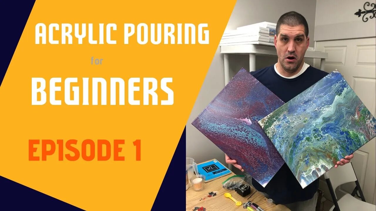 Acrylic Pouring for Beginners - Episode 1 - History and Science