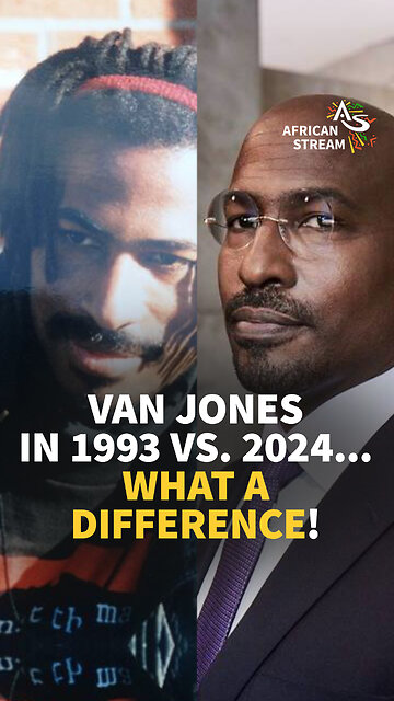 VAN JONES IN 1993 VS. 2024... WHAT A DIFFERENCE!