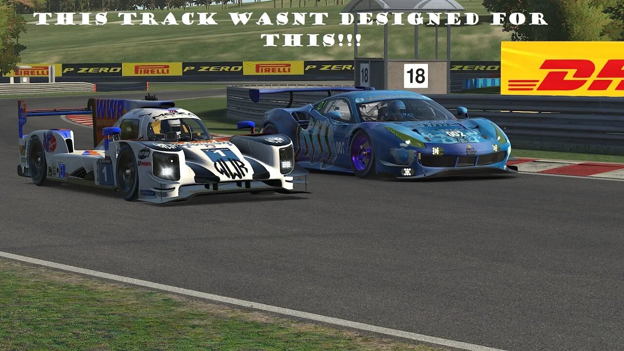 The Leader Took Me Out!!! IMSA iRacing Series @ Barber Motorsports Park #iracing #simracing #imsa