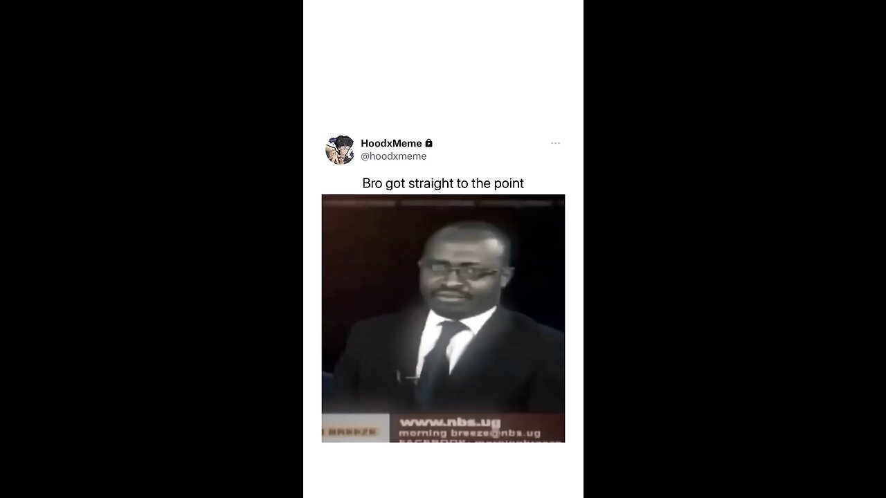Bro went straight to the point😆