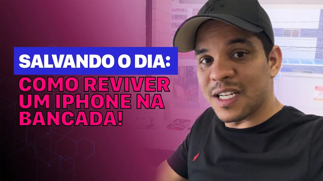 iPhone XR parou de LIGAR na bancada de trabalho, o que fazer?