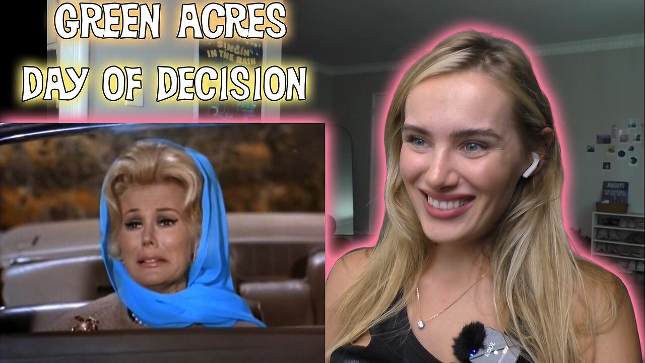 Green Acres S01E22-Day Of Decision!! My First Time Watching!!