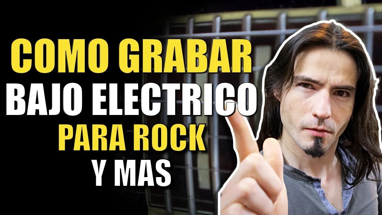 Como grabar bajo electrico | Producción Musical Principiante