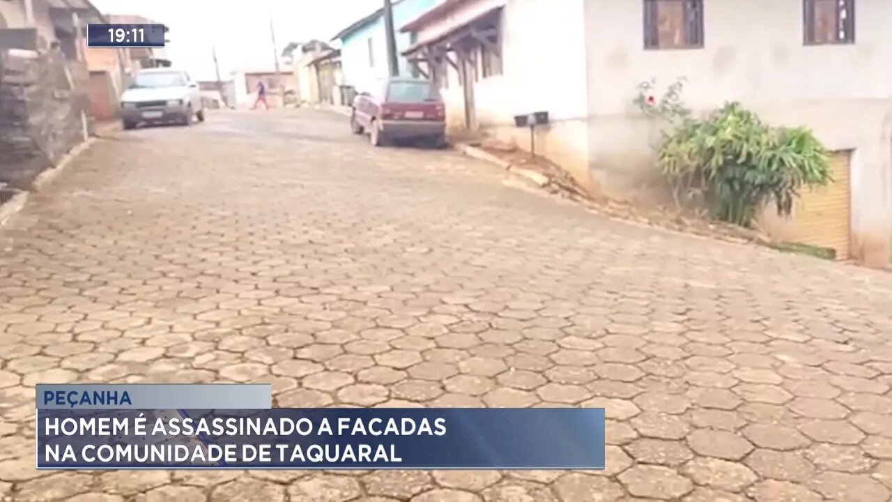 Peçanha: Homem é Assassinado a Facadas na Comunidade de Taquaral.