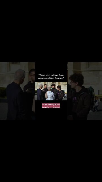 Is immigration beneficial? #peterboghossian #immigrants #immigration #immigrationstories