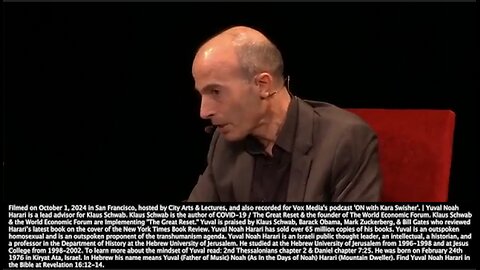 Yuval Noah Harari | "What Is Really Happening In Wars Today. It's the Humans Pulling the Trigger, But It's the Artificial Intelligence Calling the Shots. Literally Calling the Shots." + What Is A.I. Lavender? Autonomous Weapons 101