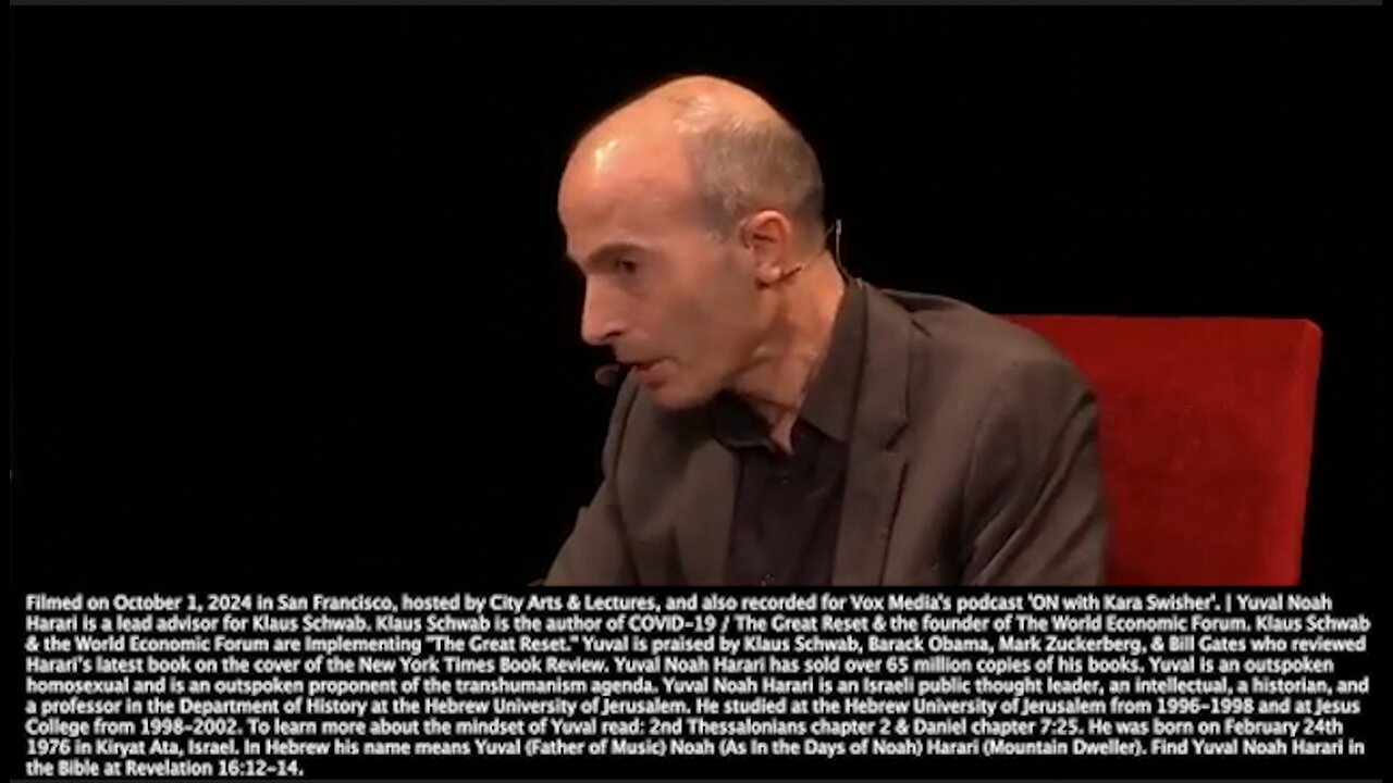 Yuval Noah Harari | "What Is Really Happening In Wars Today. It's the Humans Pulling the Trigger, But It's the Artificial Intelligence Calling the Shots. Literally Calling the Shots." + What Is A.I. Lavender? Autonomous Weapons 101