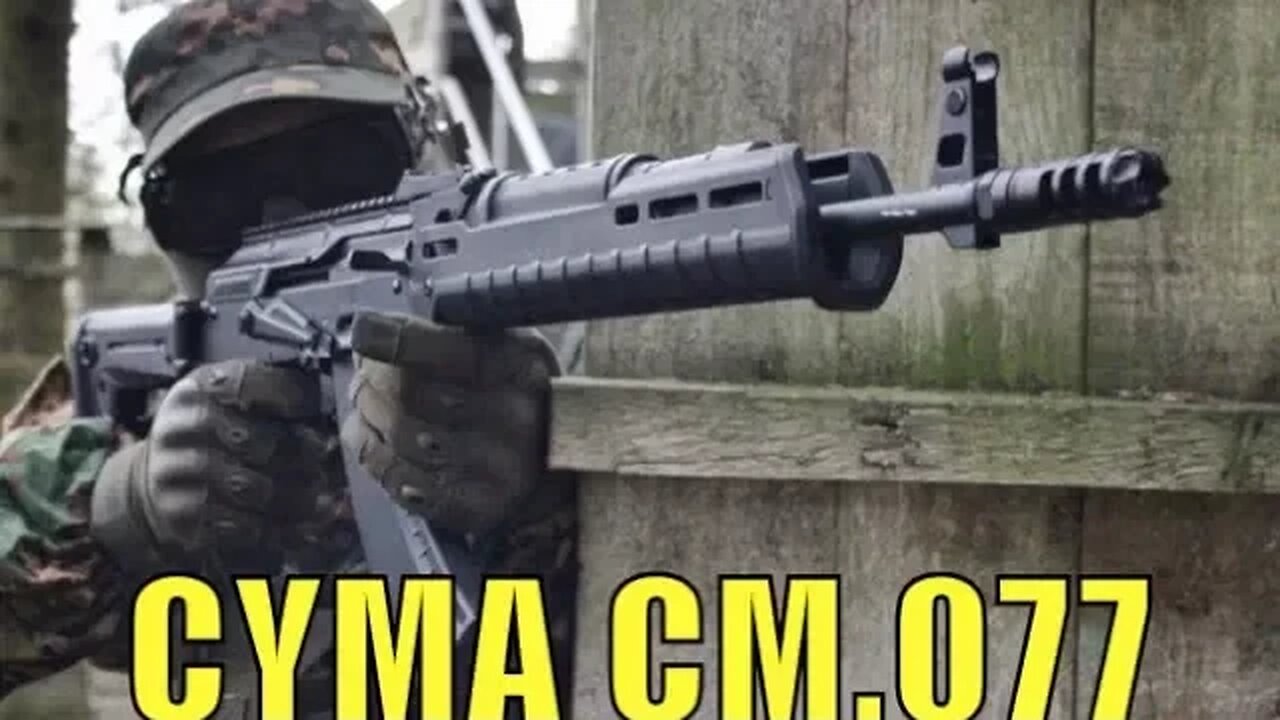 Airsoft War - CYMA CM.077 - Tokyo Marui AA-12