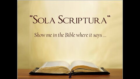 Is The Doctrine "The Silence of the Scriptures" From God?