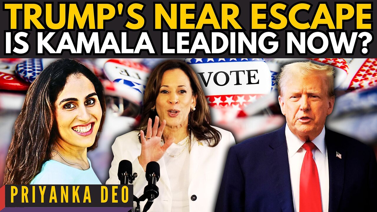 Trump's near escape • Is Kamala leading now? • What are the main issues? • Priyanka Deo