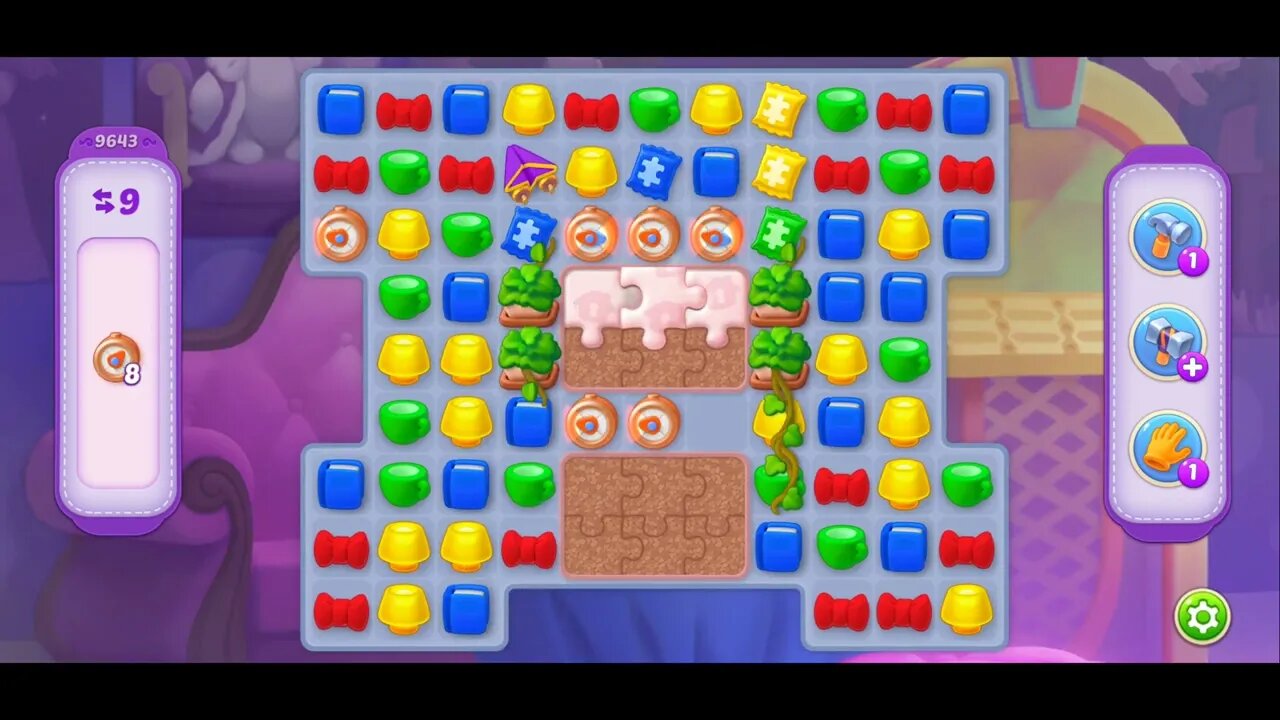 Playrix Homescapes Gameplay Walkthrough Level 9643