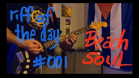 riff of the day #001 - beach soul