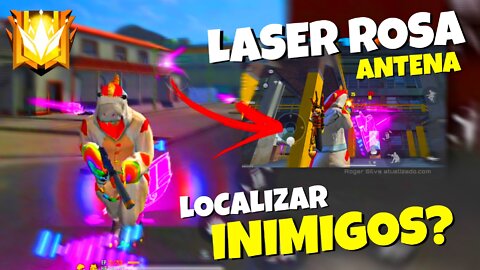 🔥 NOVO ANTENA LASER RADAR LOCALIZAÇÃO FREE FIRE 🔥