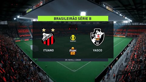 Brasileirão Serie B - Ituano x Vasco Rodada 38 | FIFA 22 SIMULAÇÃO