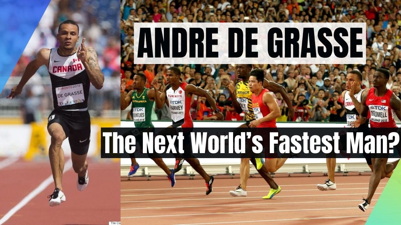 The Next World’s Fastest Man? Andre De Grasse classical 100m run against Usain Bolt!