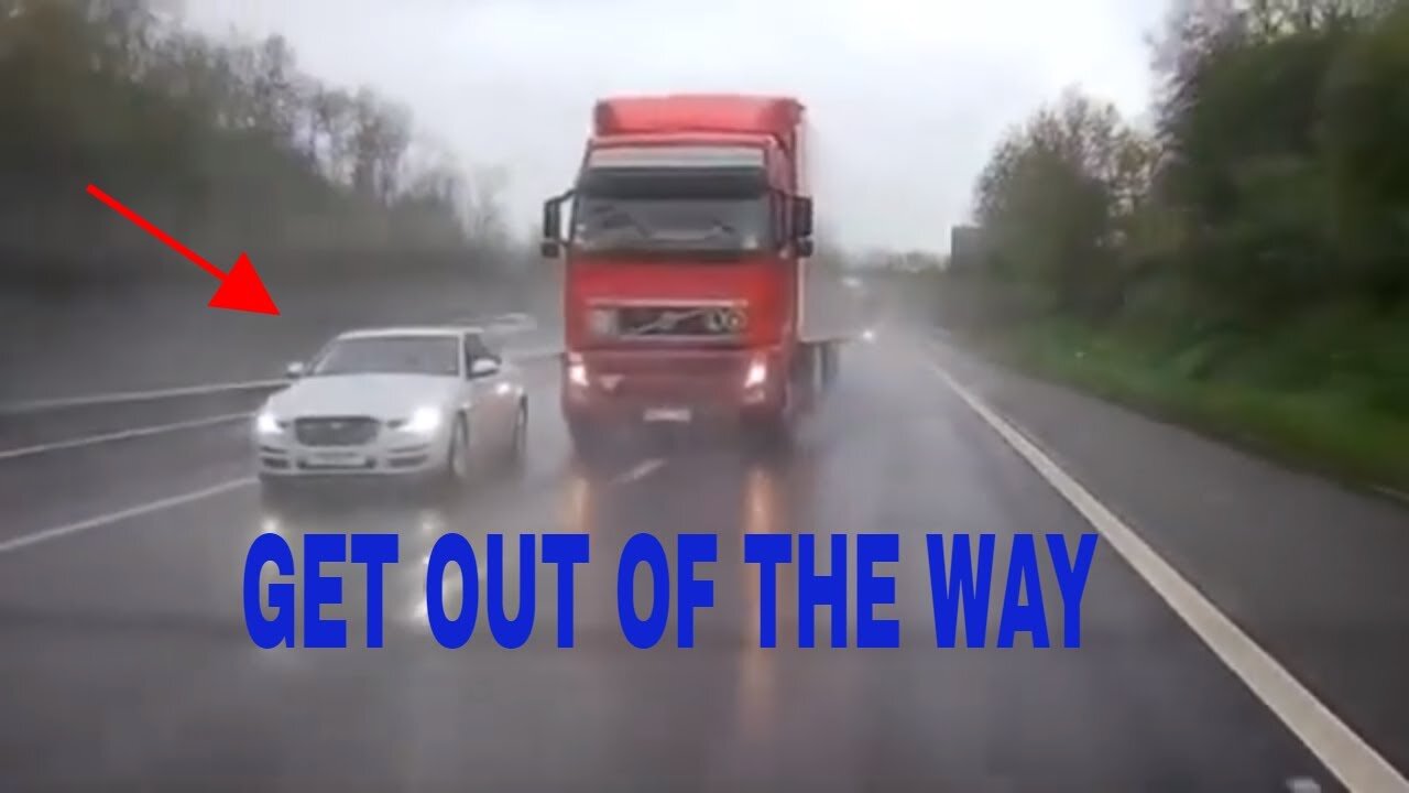 ROAD RAGE [BRAKE CHECKS & CUT SEMI TRUCKS ]. STUPID DRIVERS KARMA USA