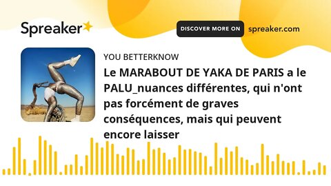 Le MARABOUT DE YAKA DE PARIS a le PALU_nuances différentes, qui n'ont pas forcément de graves conséq