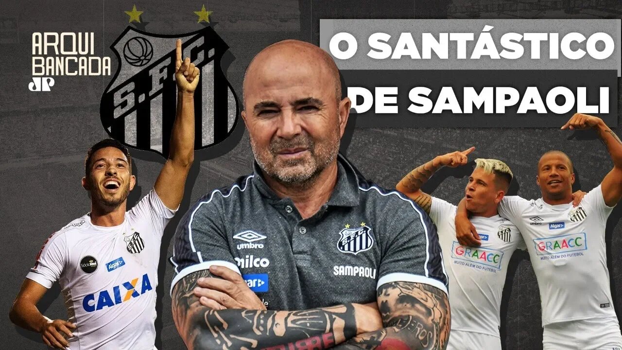 Tem que RESPEITAR! Veja como o Santos de Sampaoli ENCANTA!