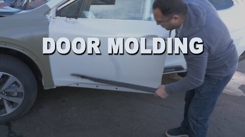 How To Remove a Car Door Belt Molding Decal Cowl Edge Strip Trim Panel - 2020 Subaru Outback