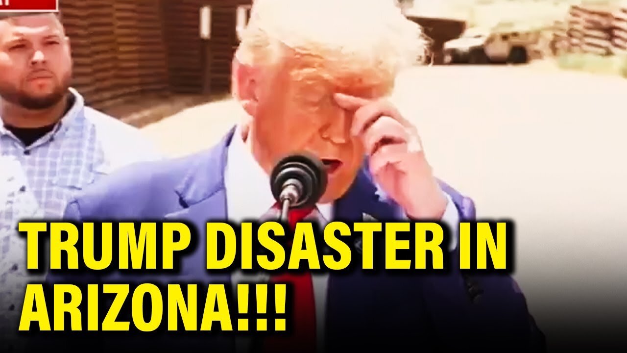 WOW! Trump CRUMBLES During DISASTROUS Arizona Speech