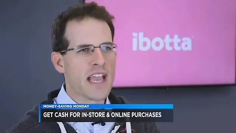 Ibotta feature on Cleveland 19 news Cyber Monday segment